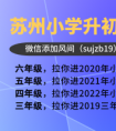 2019年苏州小升初择校指南！园区择校生名额少，姑苏区更看重三好和证书...